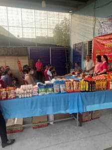 VINIMEX tổ chức phiên chợ 0 đồng Tết Ất Tỵ 2025 tại Hóc Môn - រូបភាពពី Vinimex Group