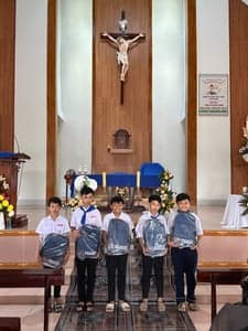 2023 - CHIA SẺ BA LÔ YÊU THƯƠNG - รูปภาพจาก Vinimex Group