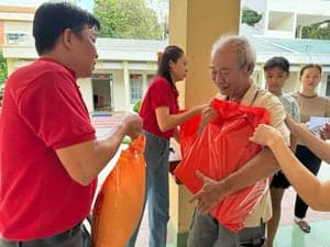 2024 - TRAO 50 PHẦN QUÀ TẠI XÃ CỘI NGUỒN, HUYỆN CỦ CHI - รูปภาพจาก Vinimex Group