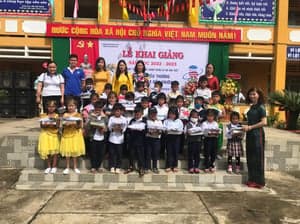 2022 - CHIA SẺ NĂM HỌC MỚI, PHÁT BALO - รูปภาพจาก Vinimex Group