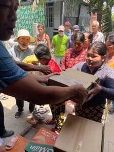 2024 - HỖ TRỢ BÀ CON GIÁO XỨ TRINH VƯƠNG BỜ BAO - รูปภาพจาก Vinimex Group