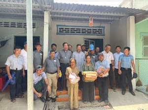 2024 - HỖ TRỢ BÀ CON GIÁO XỨ TRINH VƯƠNG BỜ BAO - รูปภาพจาก Vinimex Group