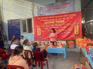 VINIMEX tổ chức phiên chợ 0 đồng Tết Ất Tỵ 2025 tại Hóc Môn - រូបភាពពី Vinimex Group