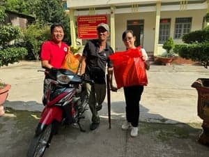 2024 - TRAO 50 PHẦN QUÀ TẠI XÃ CỘI NGUỒN, HUYỆN CỦ CHI - รูปภาพจาก Vinimex Group