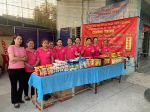 VINIMEX tổ chức phiên chợ 0 đồng Tết Ất Tỵ 2025 tại Hóc Môn - រូបភាពពី Vinimex Group