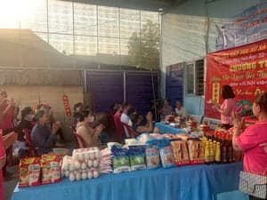 VINIMEX tổ chức phiên chợ 0 đồng Tết Ất Tỵ 2025 tại Hóc Môn - រូបភាពពី Vinimex Group