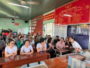 VINIMEX tiếp nối hành trình chia sẻ yêu thương Tháng 12 - 2024 - รูปภาพจาก Vinimex Group