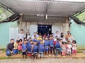 2023 - CHIA SẺ BA LÔ YÊU THƯƠNG - รูปภาพจาก Vinimex Group