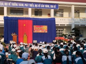 2024 - CHIA SẺ YÊU THƯƠNG TRƯỜNG TIỂU HỌC RTENG - รูปภาพจาก Vinimex Group