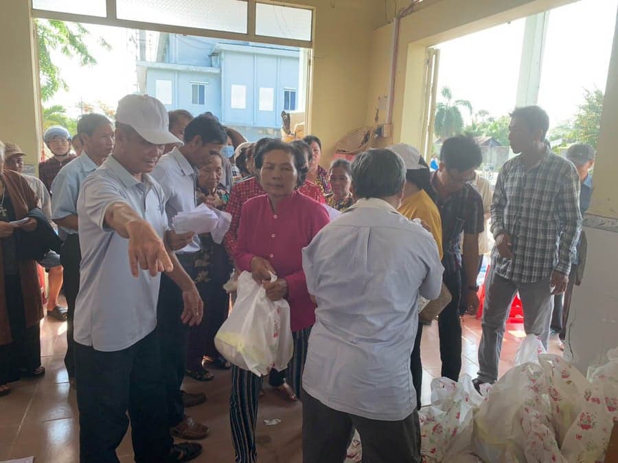 2024 - HỖ TRỢ BÀ CON GIÁO XỨ TRINH VƯƠNG BỜ BAO - Tin tức từ Vinimex Group