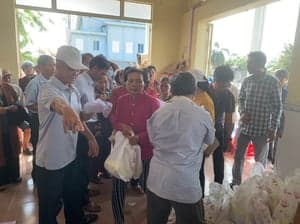 2024 - HỖ TRỢ BÀ CON GIÁO XỨ TRINH VƯƠNG BỜ BAO - รูปภาพจาก Vinimex Group