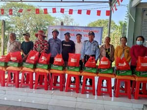 2024 - CHIA SẺ YÊU THƯƠNG ĐẦU XUÂN TẠI HCM VÀ HẬU GIANG - รูปภาพจาก Vinimex Group