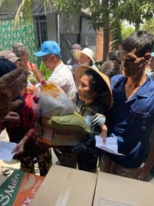 2024 - HỖ TRỢ BÀ CON GIÁO XỨ TRINH VƯƠNG BỜ BAO - รูปภาพจาก Vinimex Group