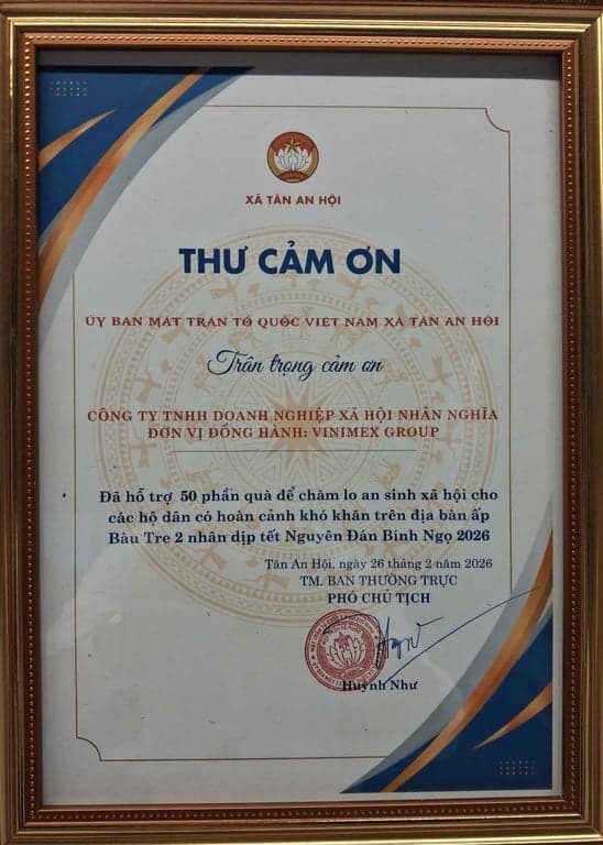 Thư Cảm Ơn