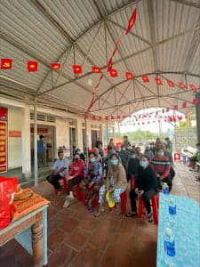 2024 - CHIA SẺ QUÀ TẾT BÀ CON ẤP XÓM CHÙA (CỦ CHI) - រូបភាពពី Vinimex Group