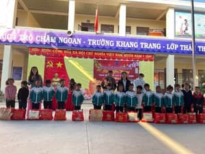 2024 - CHIA SẺ VỚI HỌC SINH TIỂU HỌC XÃ ĐINH VĂN (LÂM ĐỒNG) - รูปภาพจาก Vinimex Group