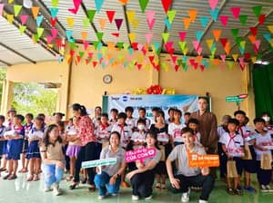 2024 - CHIA SẺ QUÀ CÁC EM THIẾU NHI - รูปภาพจาก Vinimex Group