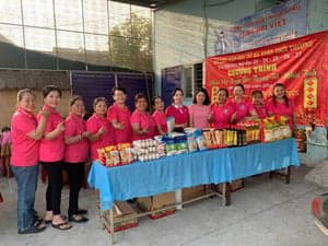 VINIMEX tổ chức phiên chợ 0 đồng Tết Ất Tỵ 2025 tại Hóc Môn - រូបភាពពី Vinimex Group