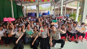 2024 - CHIA SẺ QUÀ CÁC EM THIẾU NHI - รูปภาพจาก Vinimex Group